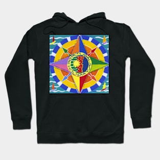 Compass rose Hoodie